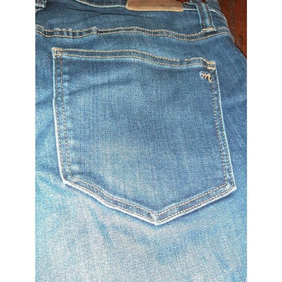 Size 29" Madewell 9" High Rise Skinny Blue Denim Blue Jeans - Picture 4 of 4